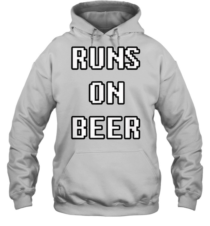 Runs on Beer T- Unisex Hoodie