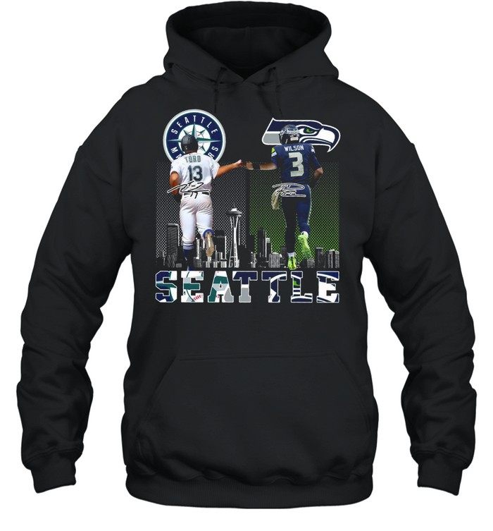 Seattle Seahawks Tord 13 wilson 3 seattle shirt Unisex Hoodie