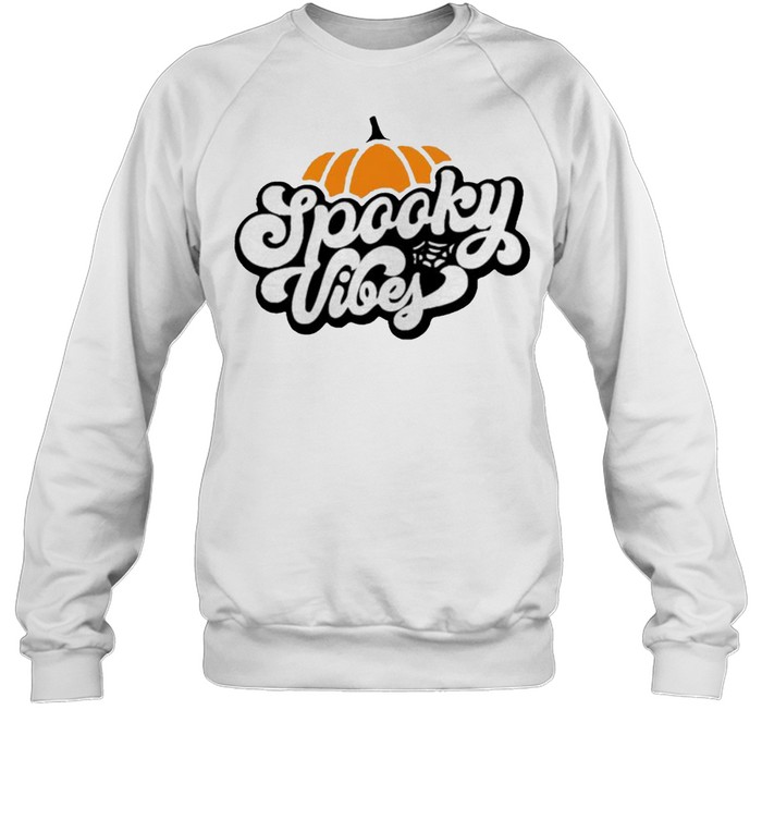 Spooky Vibes pumpkin Halloween shirt Unisex Sweatshirt