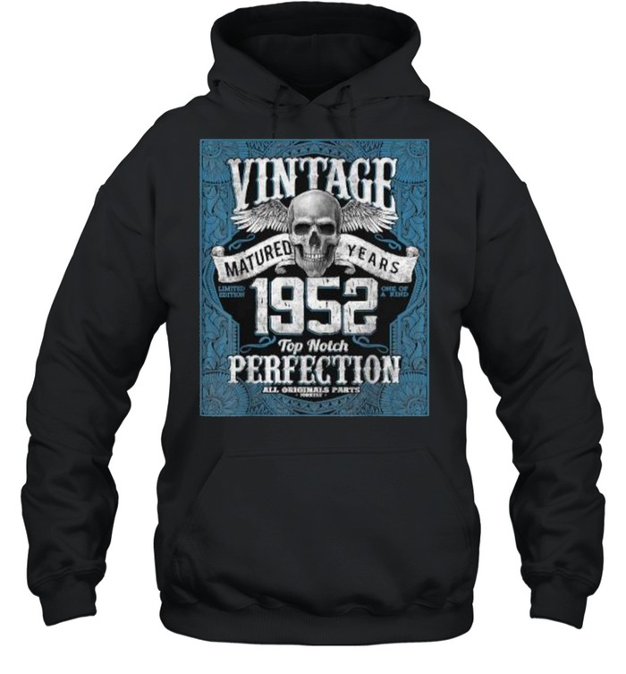 Vintage 1952 Limited Edition 1952 Skull T- Unisex Hoodie