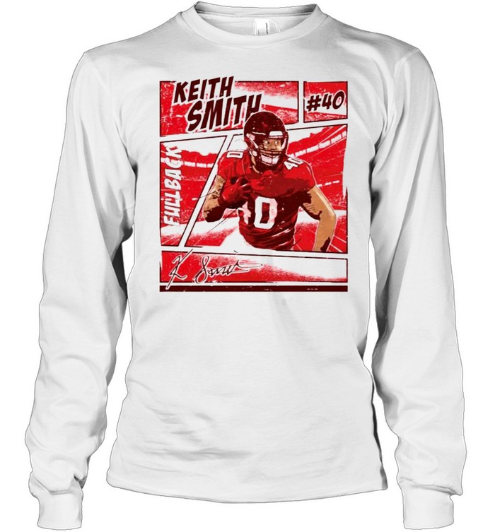 Atlanta Football Keith Smith $40 comic shirt Long Sleeved T-shirt