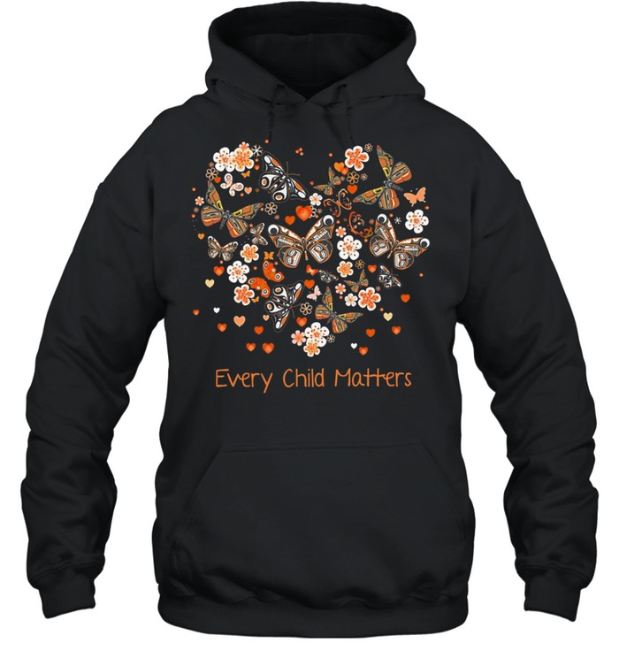 Butterfly Every child matters shirt Unisex Hoodie