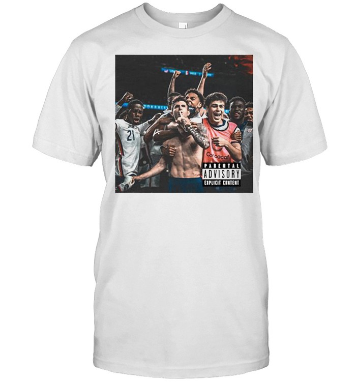 Christian Pulisic Celebration Parental Advisory shirt Classic Men's T-shirt