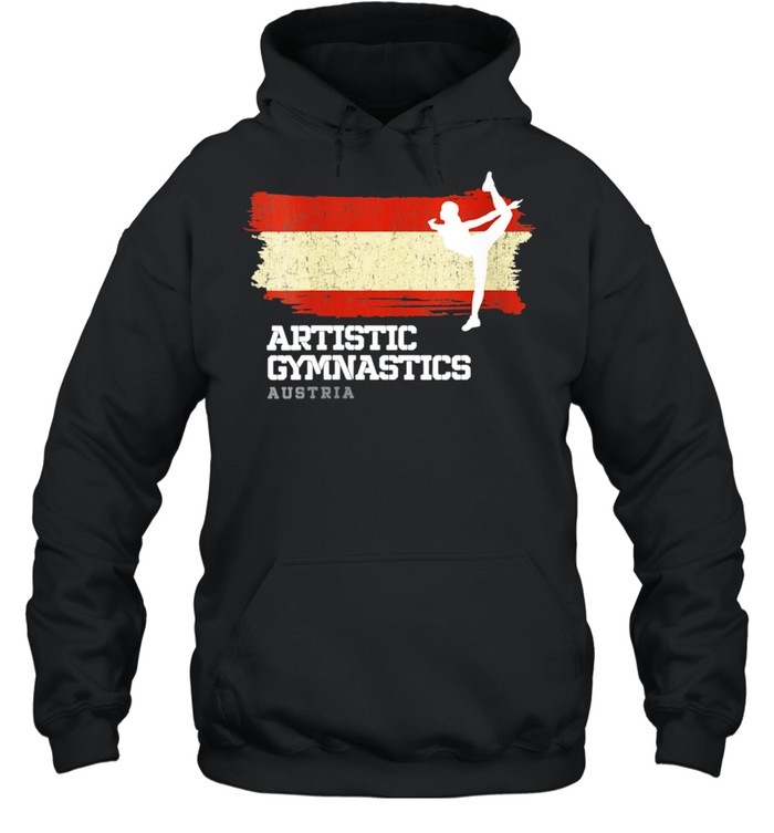 Gymnastics Austria Gymnast Girl Artistic Gymnastics shirt Unisex Hoodie