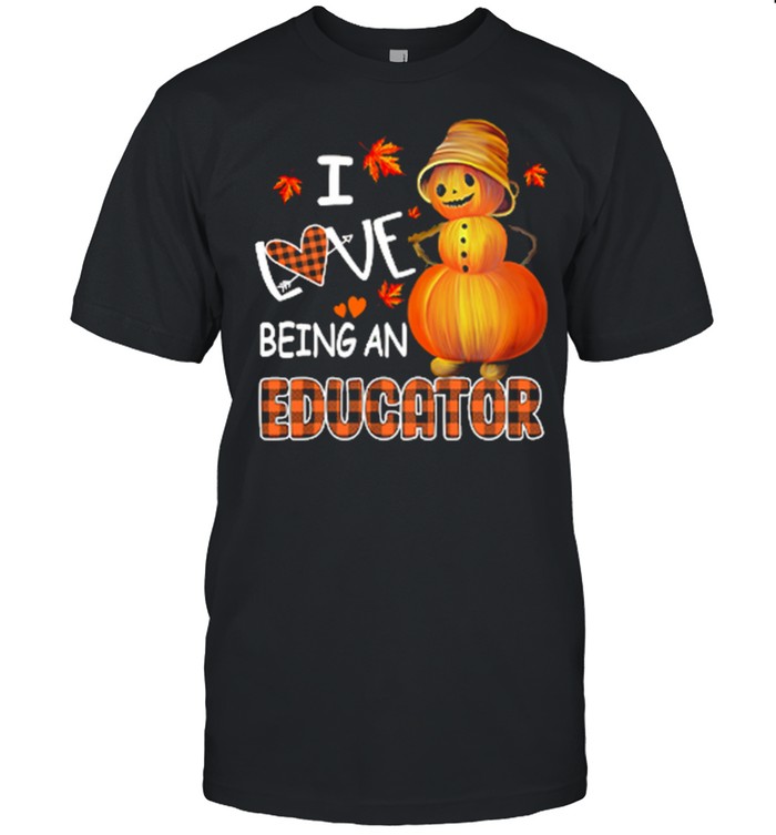 I Love Being A Educator Halloween shirt Classic Men's T-shirt