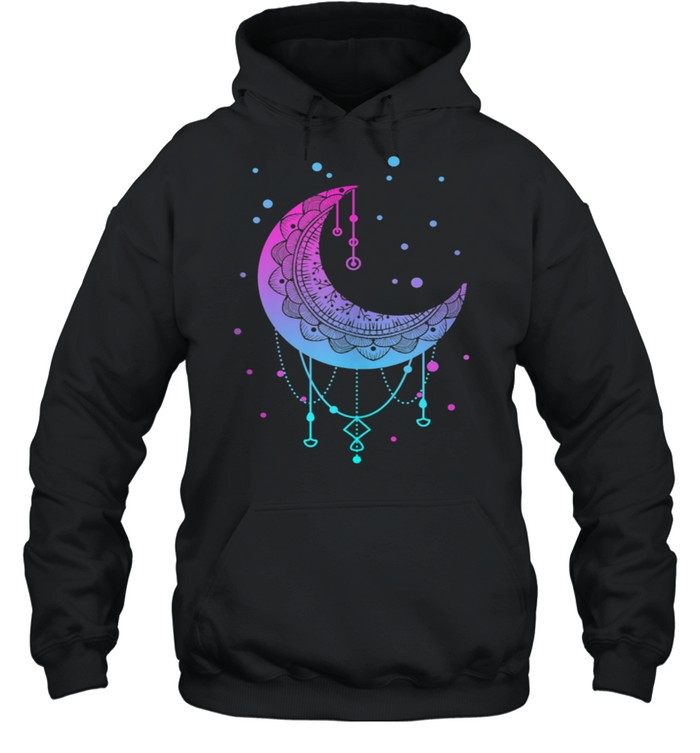 Kawaii Colorful Pastel Goth Moon shirt Unisex Hoodie