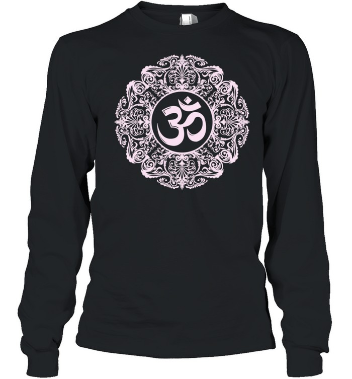 Ornate OM Symbol Yoga shirt Long Sleeved T-shirt