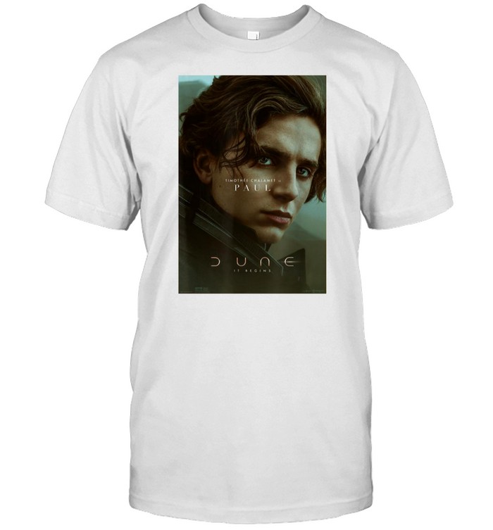 Paul Atreides Timothee Chalamet Dune 2021 T-shirt Classic Men's T-shirt