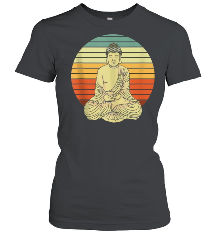 Retro Buddha Spiritual shirt Classic Women's T-shirt