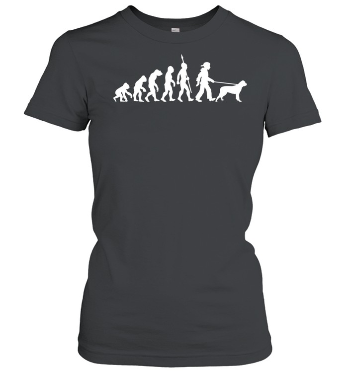 Rottweiler Evolution Dog shirt Classic Women's T-shirt