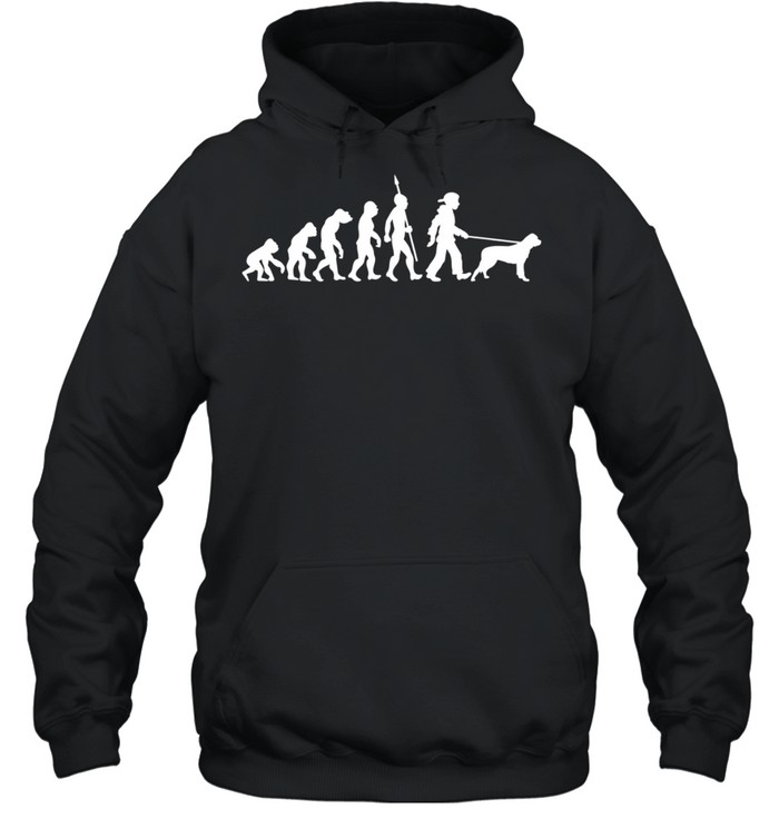 Rottweiler Evolution Dog shirt Unisex Hoodie