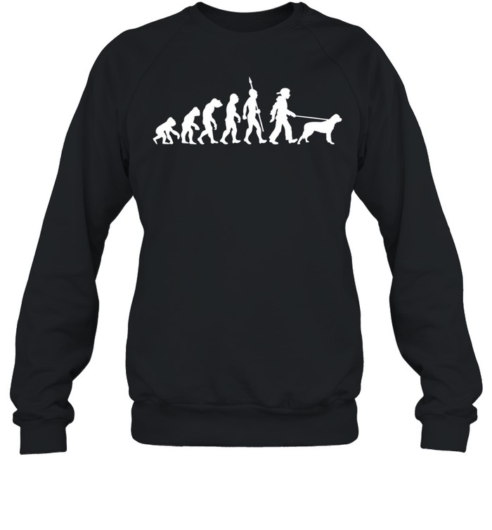 Rottweiler Evolution Dog shirt Unisex Sweatshirt