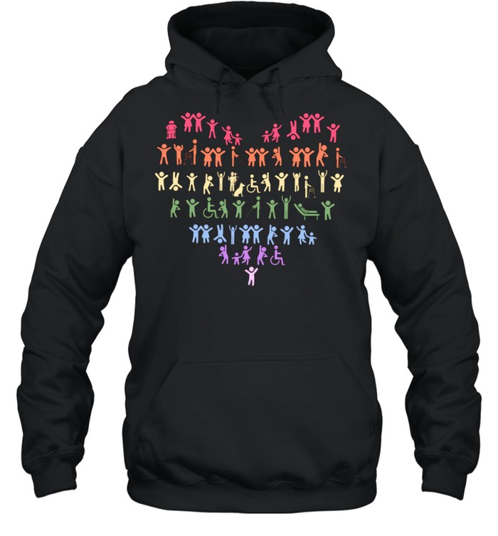 Special Needs Wheelchair Walker Special Education Teacher shirt Unisex Hoodie