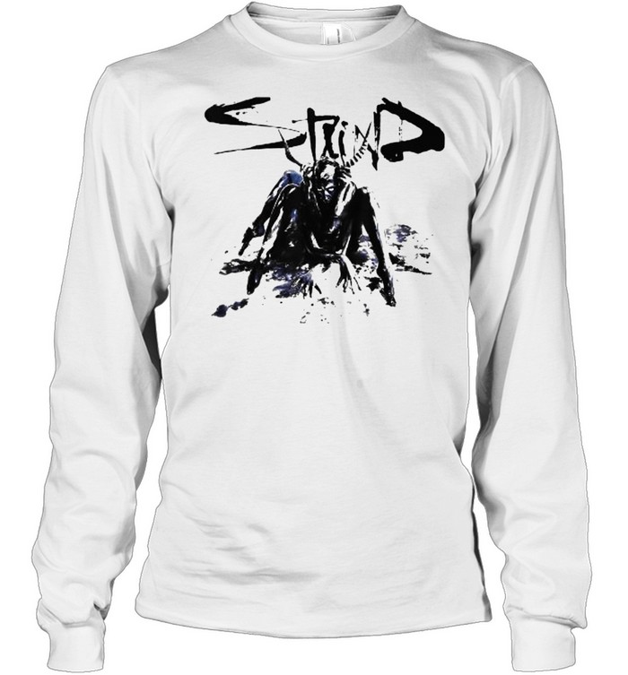 Stainds Band Skull T- Long Sleeved T-shirt