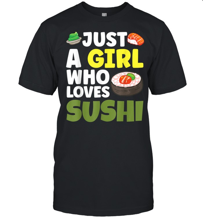 Sushi Girl Loves Eating Sushi shirt Classic Men's T-shirt