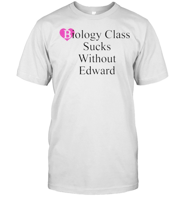 Biology class sucks without edward shirt Classic Men's T-shirt