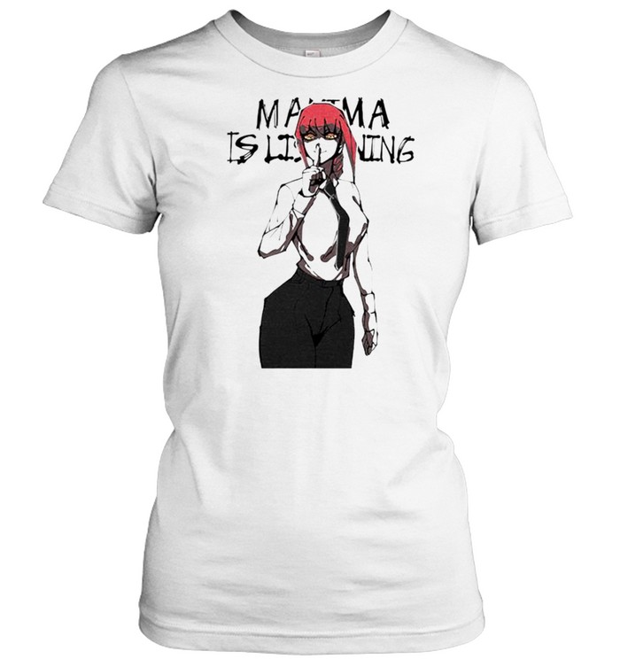 Chainsaw Man Makima is listening shirt Classic Women's T-shirt