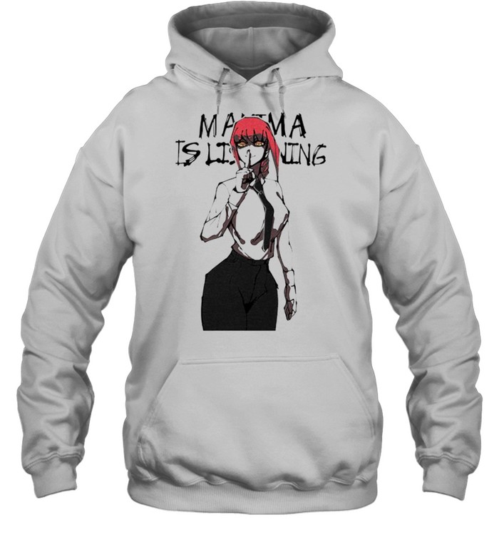 Chainsaw Man Makima is listening shirt Unisex Hoodie