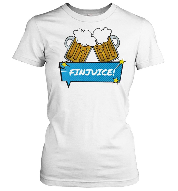 David Finlay finjuice pop beer shirt Classic Women's T-shirt