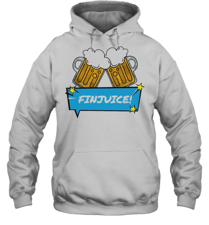 David Finlay finjuice pop beer shirt Unisex Hoodie