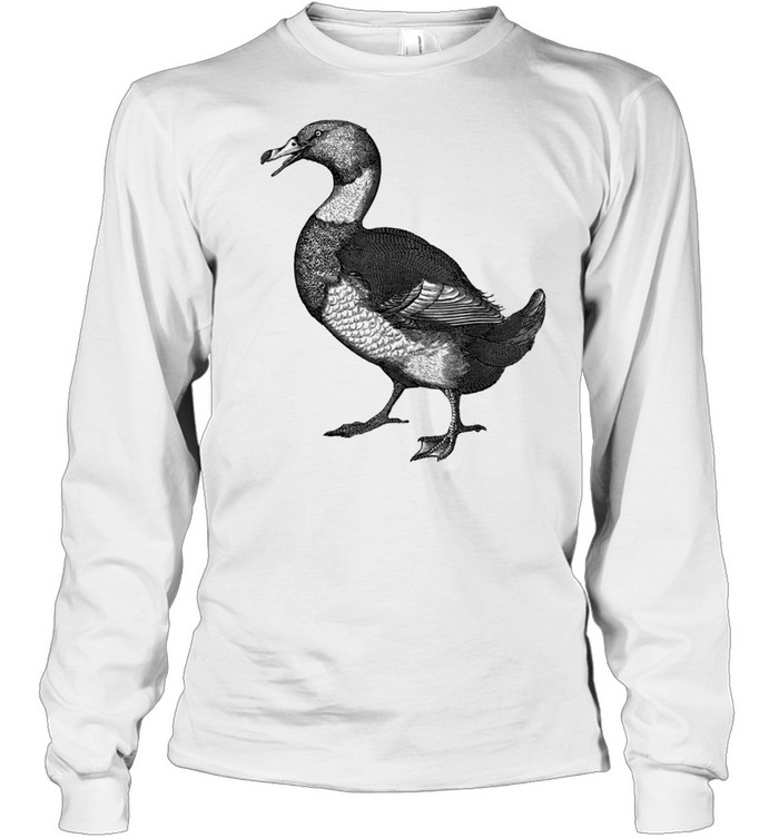 Duck Art Illustration shirt Long Sleeved T-shirt