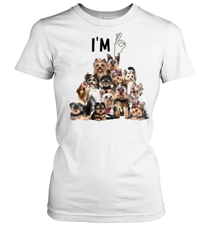 i’m Ok Yorkshine Terriers Classic Women's T-shirt