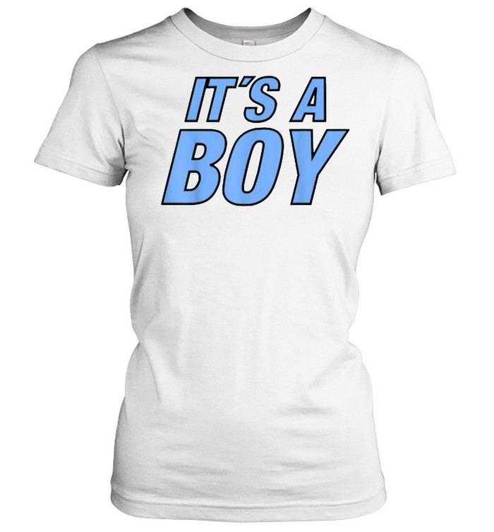 It´s a Boy Gender Reveal T- Classic Women's T-shirt