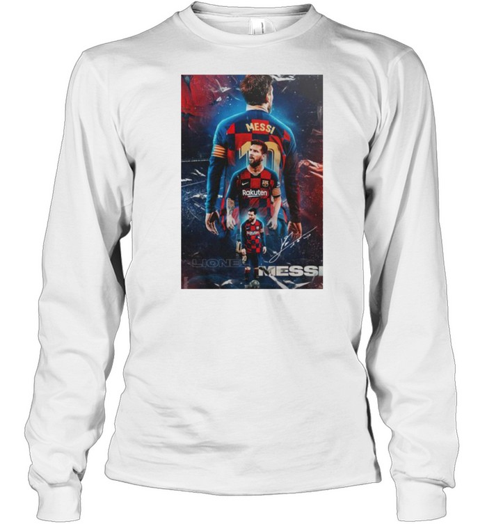 Lionel Messi thank for the memories shirt Long Sleeved T-shirt