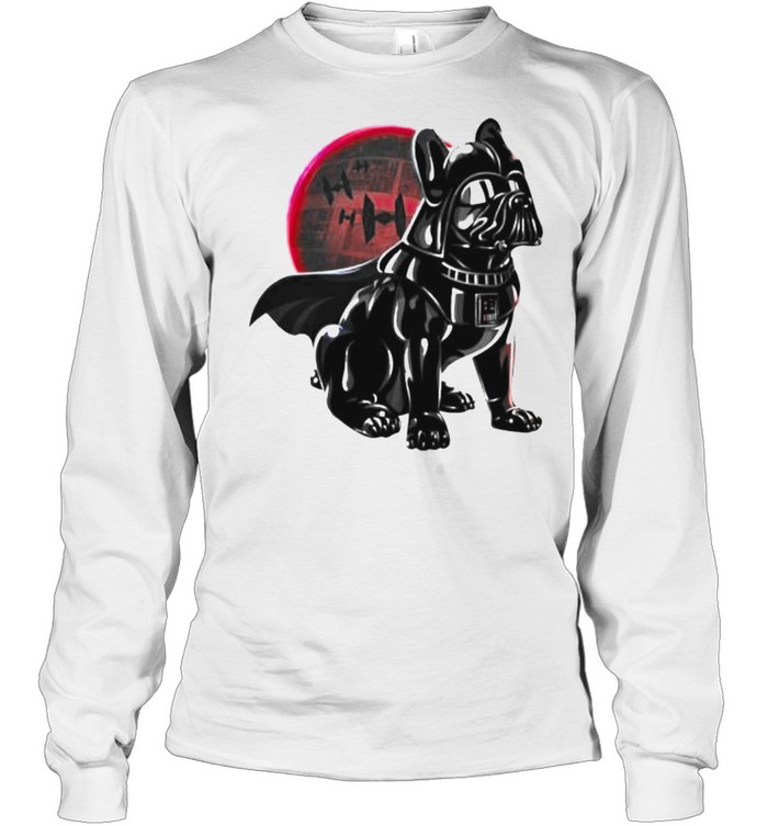 vader Bulldog Blood moon Long Sleeved T-shirt