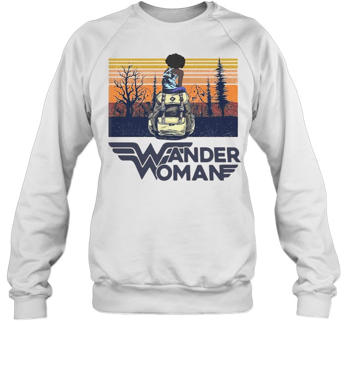 Wander Woman Vintage T-shirt Unisex Sweatshirt