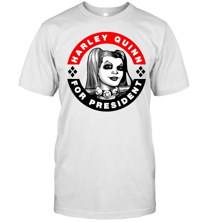 Harley Quinn For President Circle T-shirt Classic Men's T-shirt