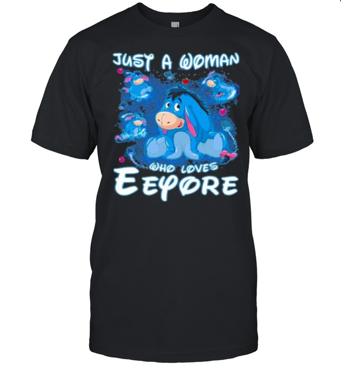 just A Woman Who Loves EEyore  Classic Men's T-shirt