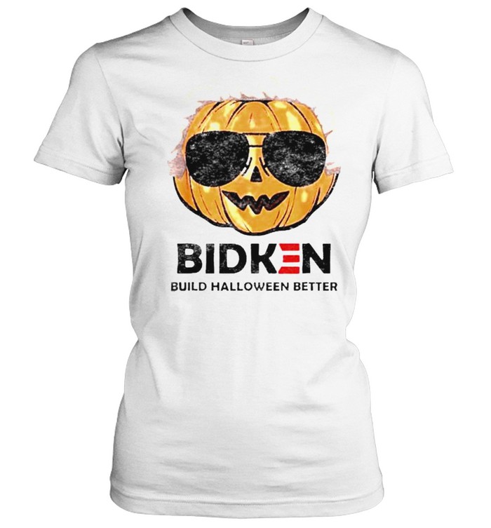 Bidken Biden biuld Halloween better shirt Classic Women's T-shirt