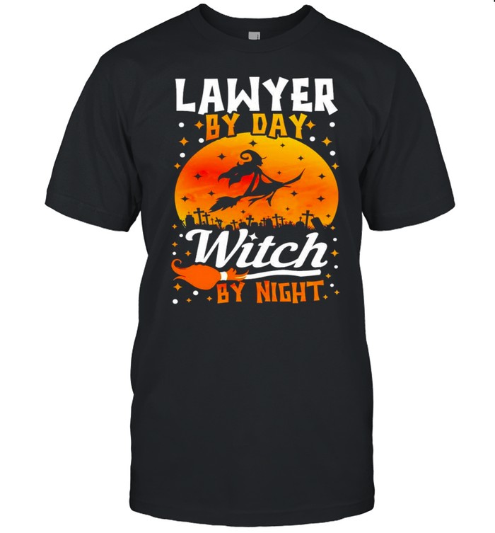 Witch lawyer by day witch by night shirt Classic Men's T-shirt