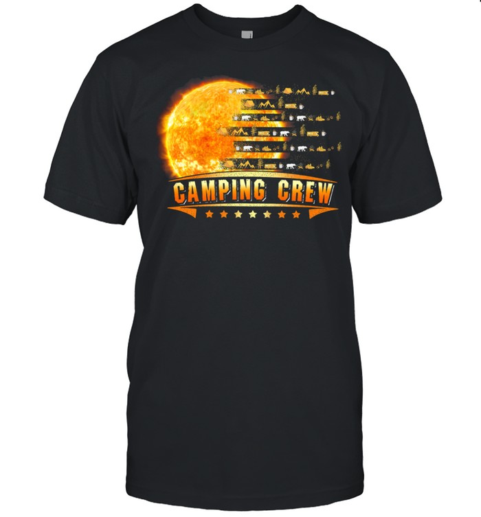 Camping Crew Moon shirt Classic Men's T-shirt