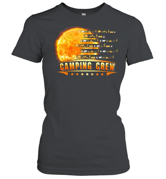 Camping Crew Moon shirt Classic Women's T-shirt