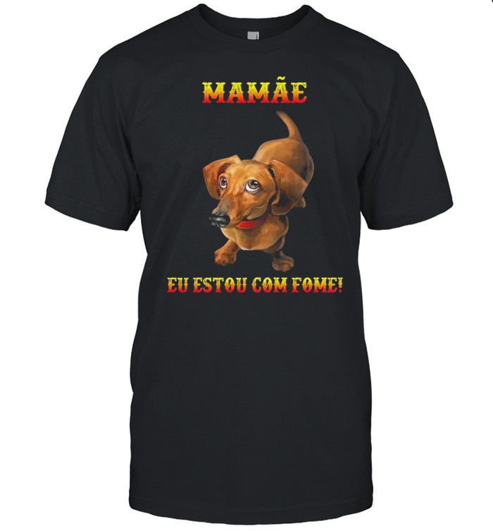 Dachshunds mamae eu estou com fome shirt Classic Men's T-shirt