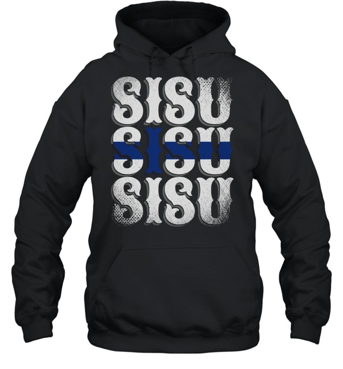 Finnish Flag Finland Pride Proud Finn Sisu Finland shirt Unisex Hoodie