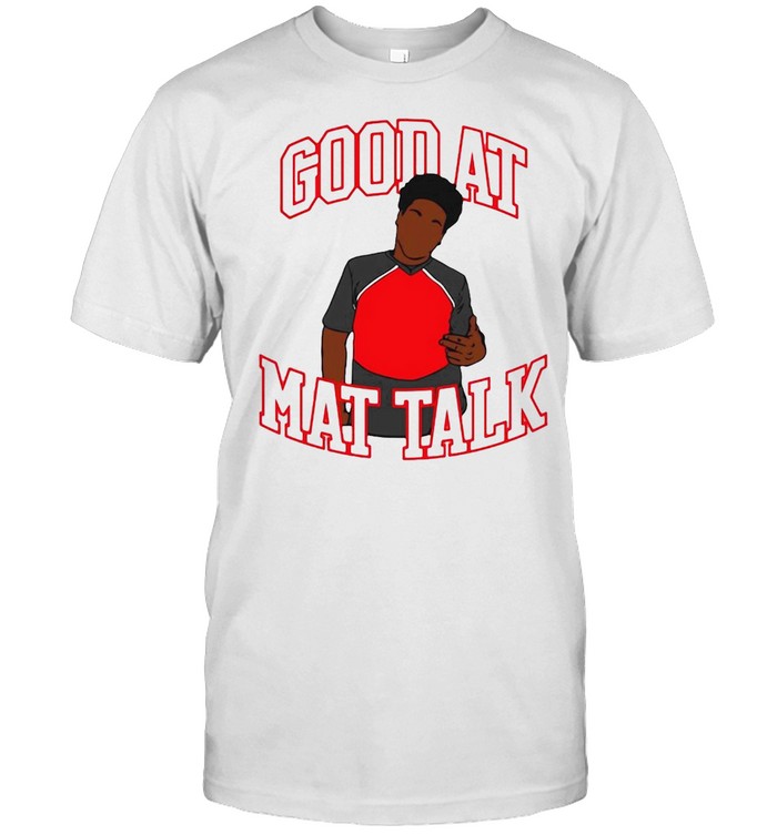 Good At Mat Talk Funny Cheerleading Cheerleader T-shirt Classic Men's T-shirt