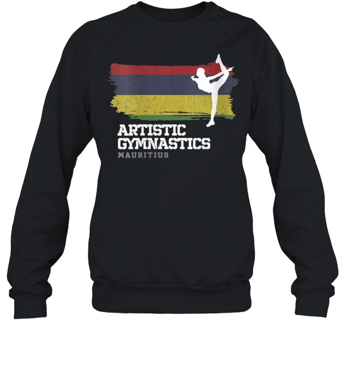 Gymnastics Mauritius Gymnast Girl Artistic Gymnastics shirt Unisex Sweatshirt