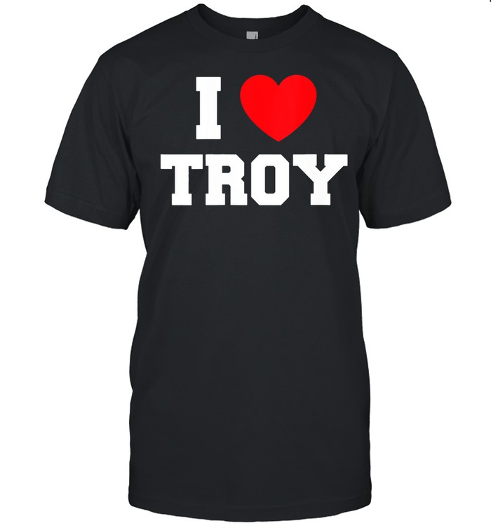 I Love Troy shirt Classic Men's T-shirt