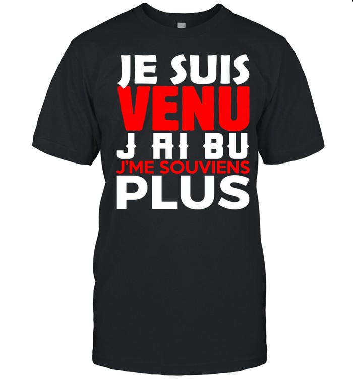 Jesus venu jai bu me souviens pas shirt Classic Men's T-shirt