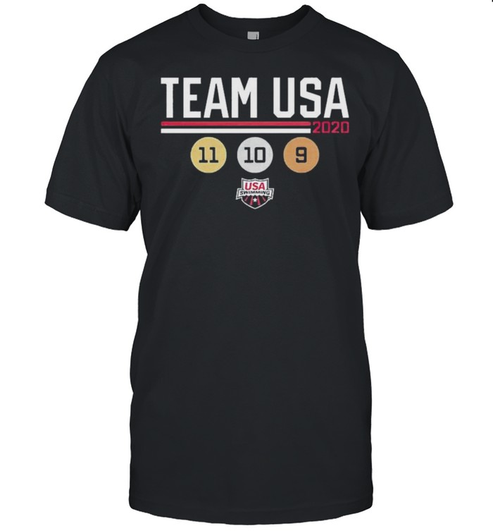 Team USA 2020 Swimming medal count shirt Classic Men's T-shirt