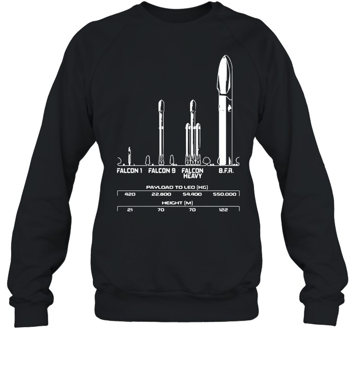 falcon heavy sweatshirt