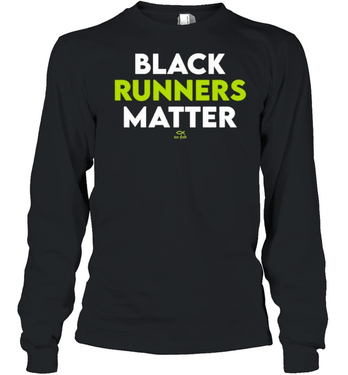 black runners matter milwaukee black runners matter shirt Long Sleeved T-shirt