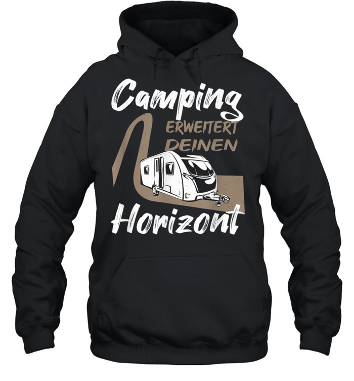 Caravan Travel Camping Horizon LongLasting Camper shirt Unisex Hoodie