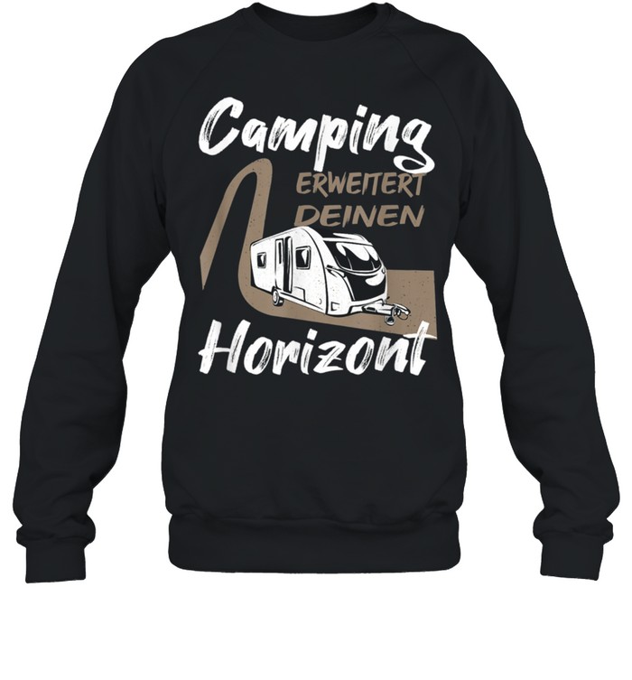 Caravan Travel Camping Horizon LongLasting Camper shirt Unisex Sweatshirt