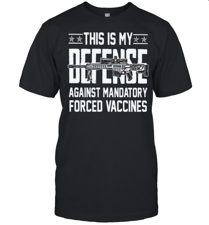 This is my defense against mandatory forced vaccines shirt Classic Men's T-shirt