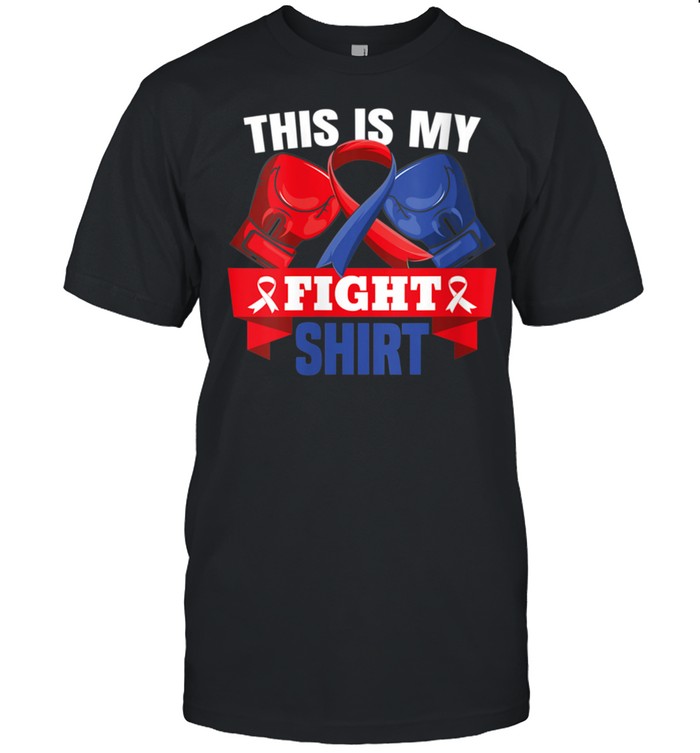 This Is My Fight CHD Fighter Support Strong Hope shirt Classic Men's T-shirt