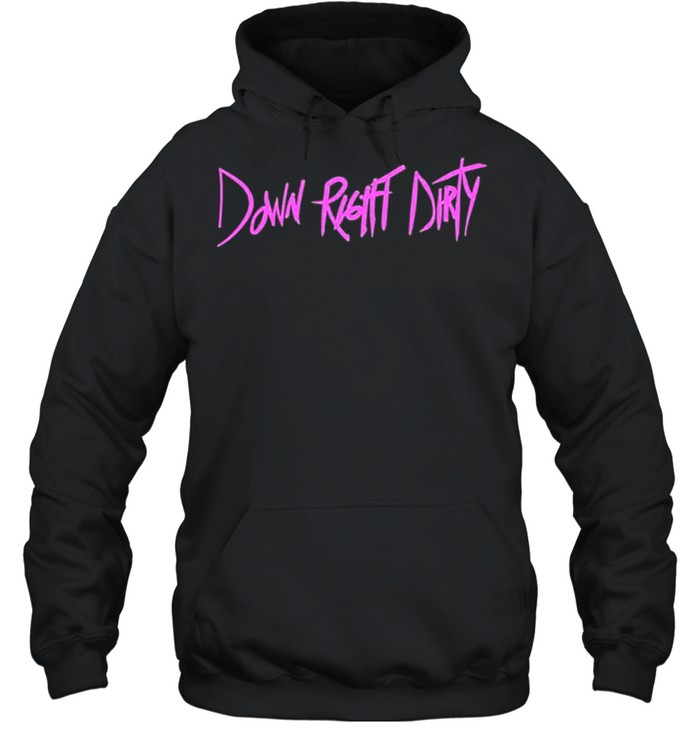 Ziggler and roode down right dirty shirt Unisex Hoodie